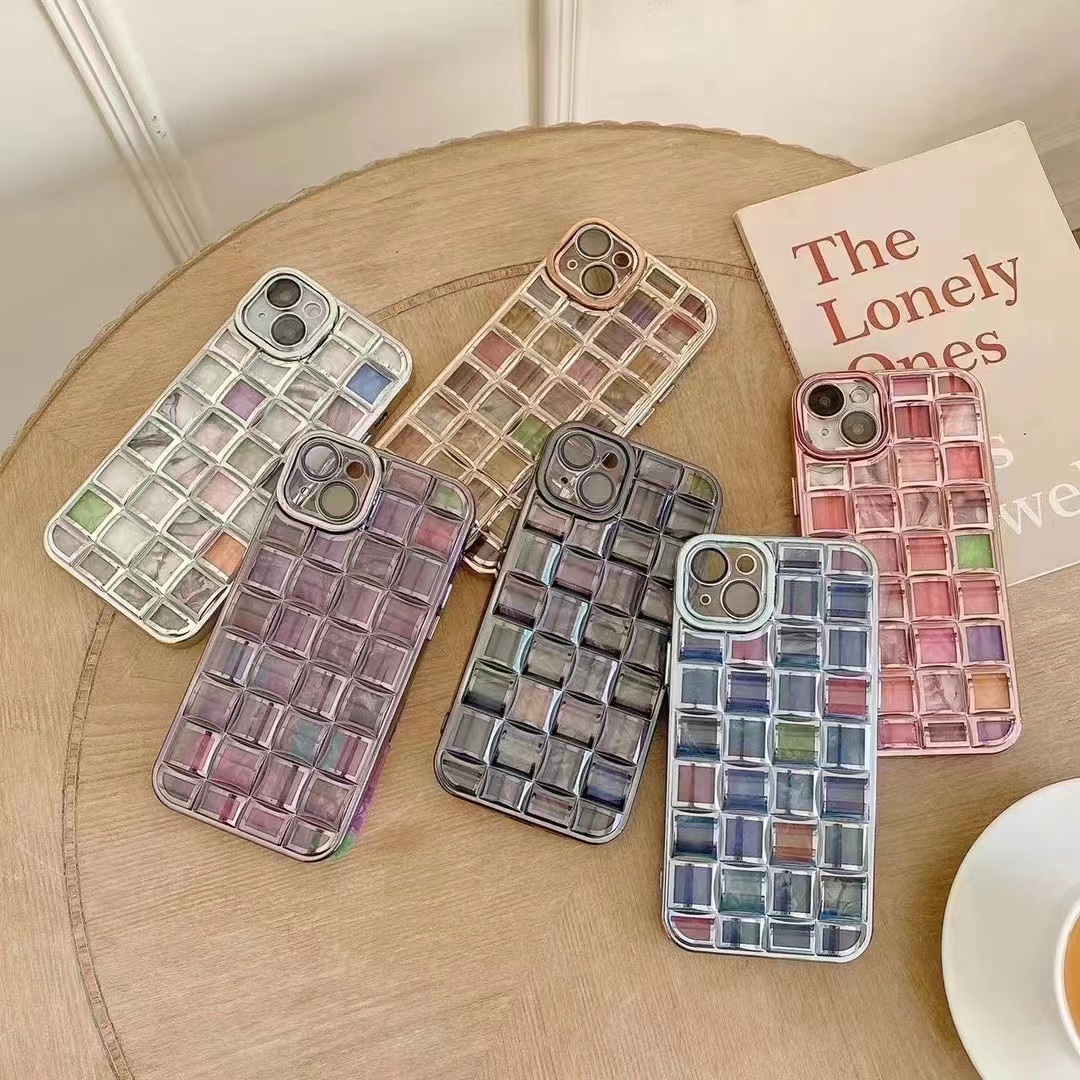 Checkered phone case