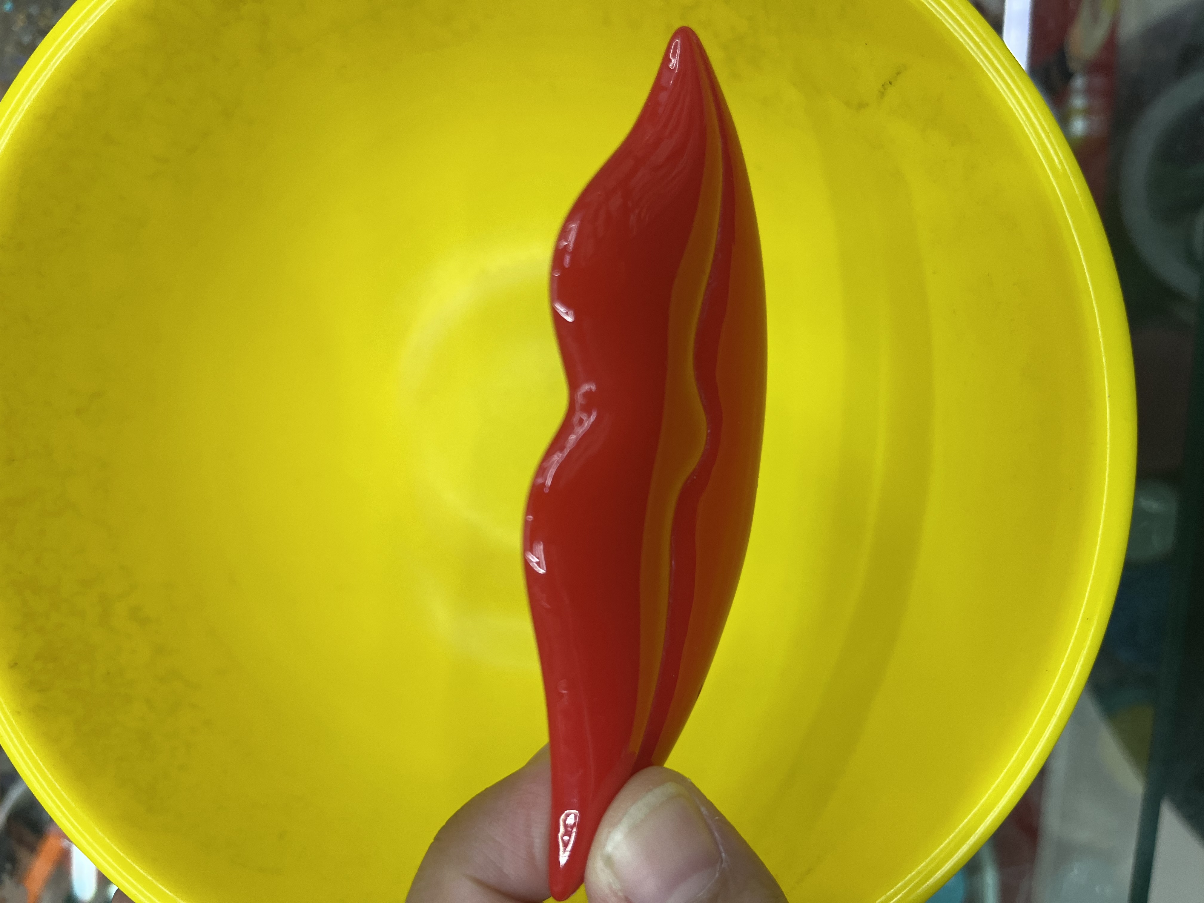 手串配件专用开口圈 透明爱心树脂桃心花托 DIY手工珠宝配件 简约时尚饰品细节图