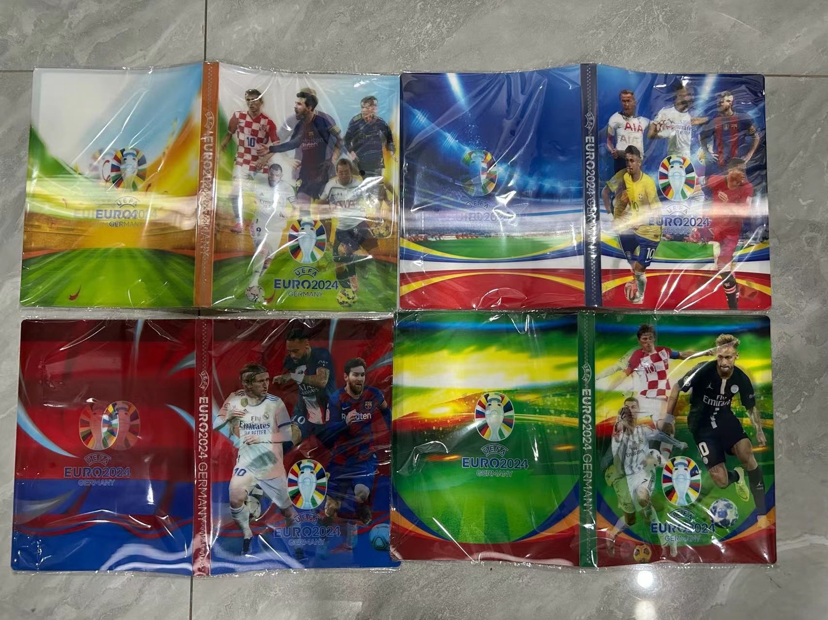 卡片收集卡册 收集卡片 9格4格Pokémon小精灵收集卡册足球手机卡册卡片产品图