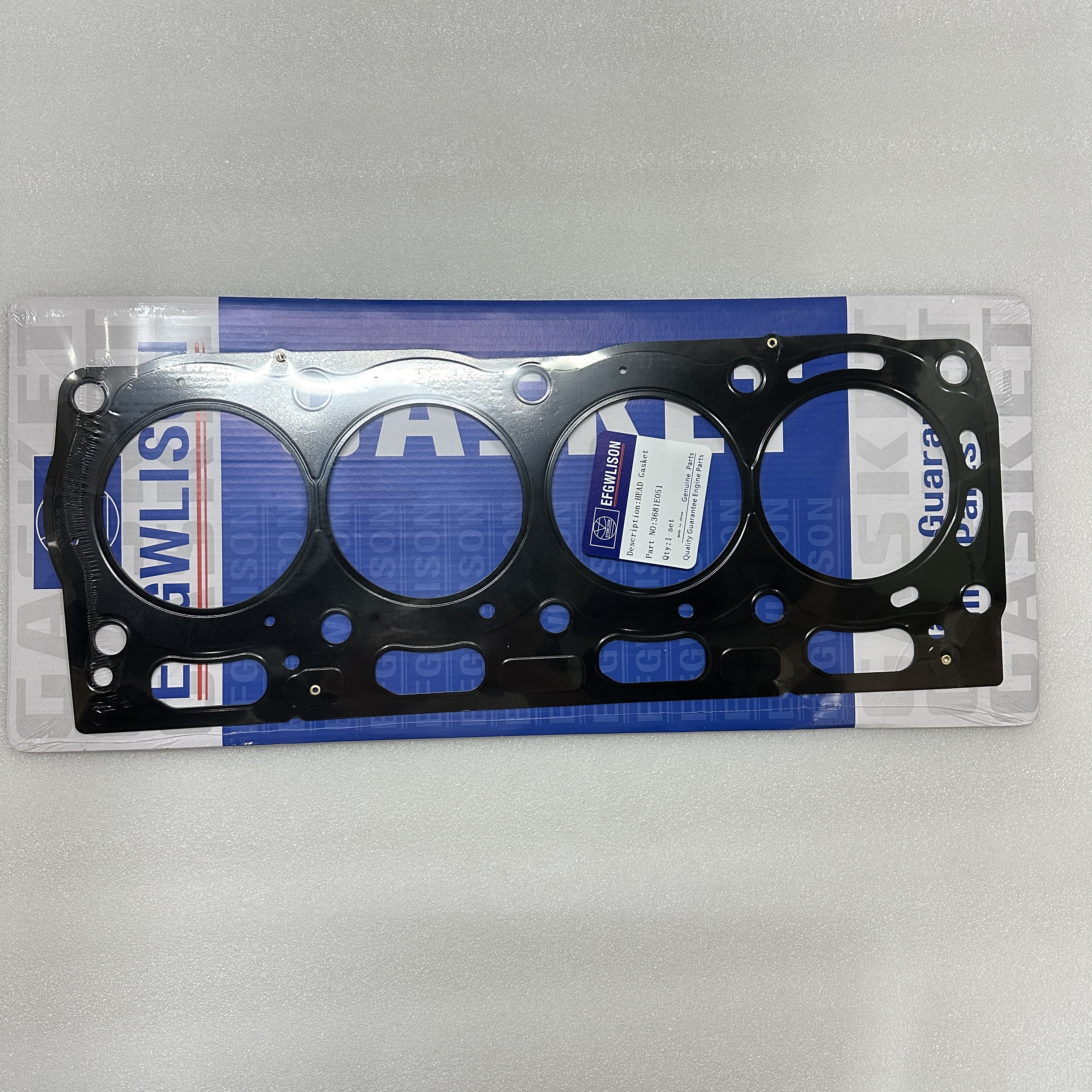 The automotive parts are suitable for PERKINS engine cylinder gaskets 3681E051 Application Scenario