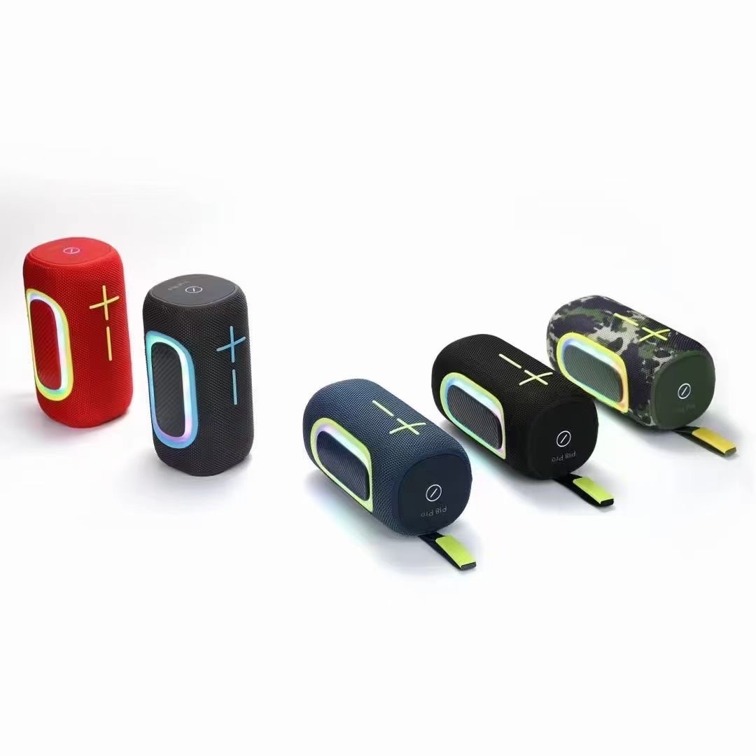 New fabric best-selling wireless Bluetooth speaker with RGB light Bluetooth speaker Specification image