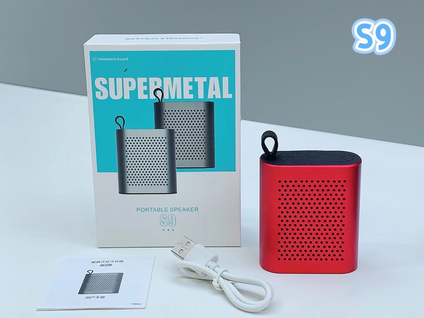 The New Hot S9 Aluminum Alloy Bluetooth Speaker undefined