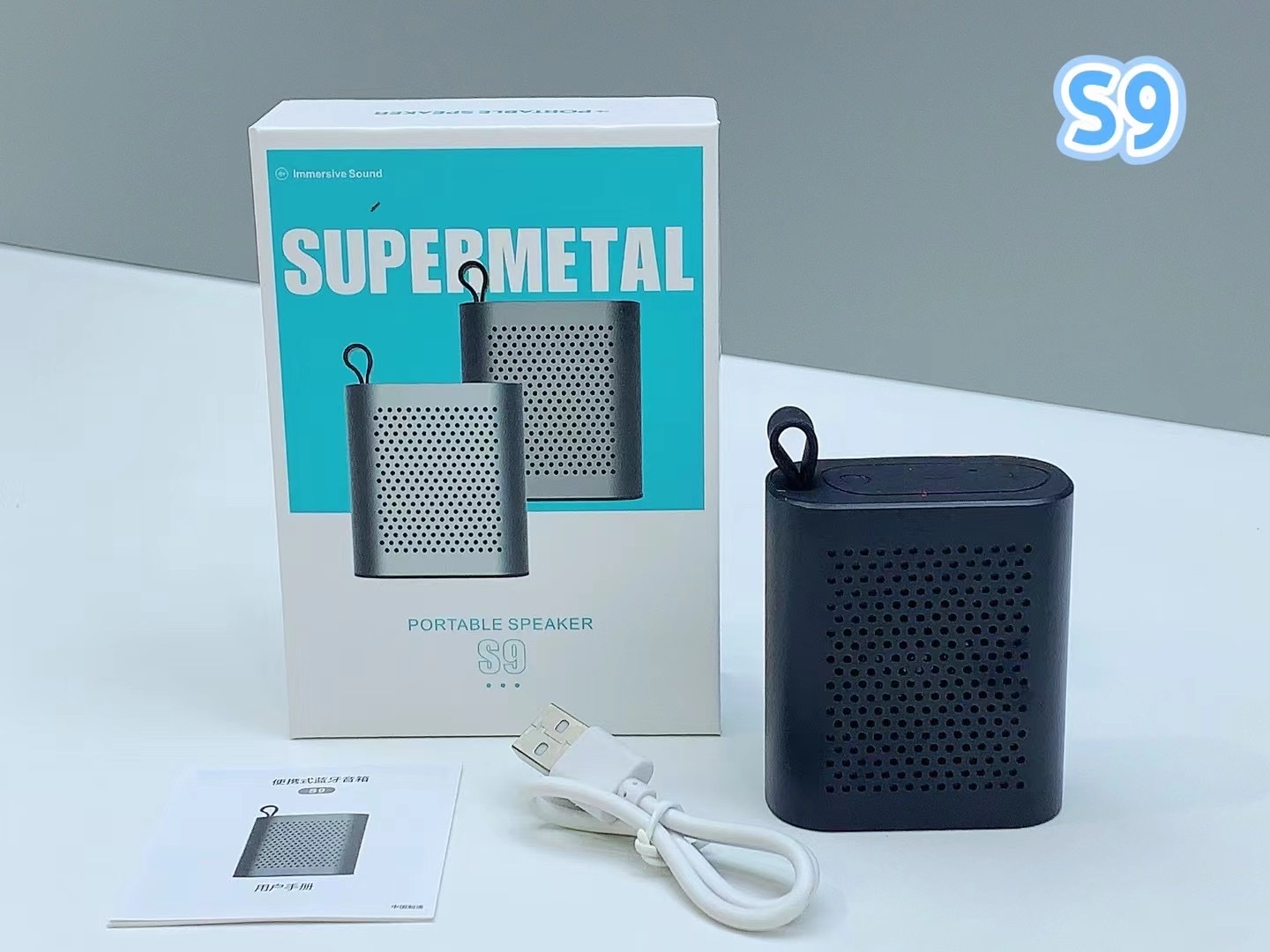 The New Hot S9 Aluminum Alloy Bluetooth Speaker undefined