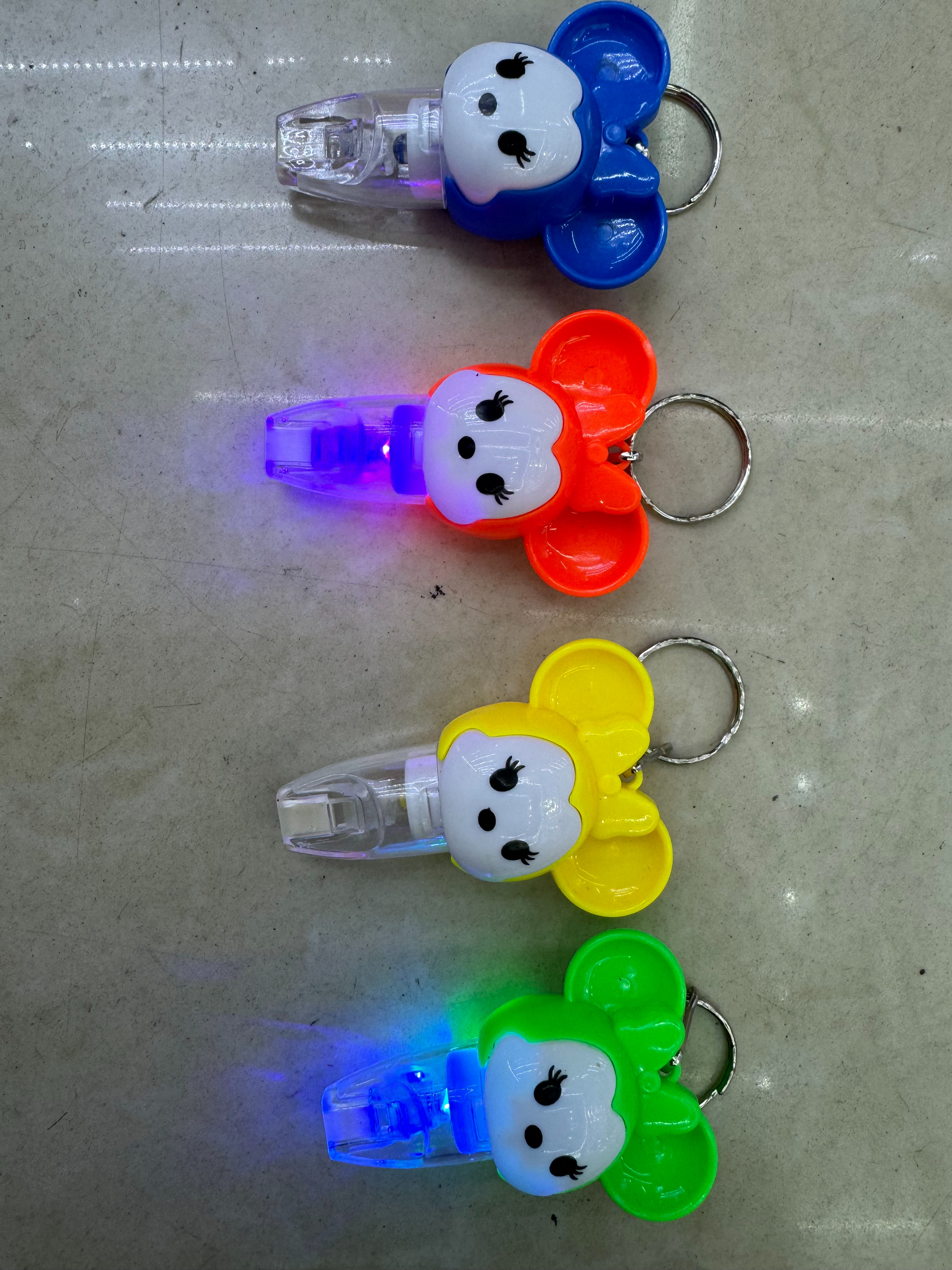 Flash Cartoon Whistle Key Chain details Picture
