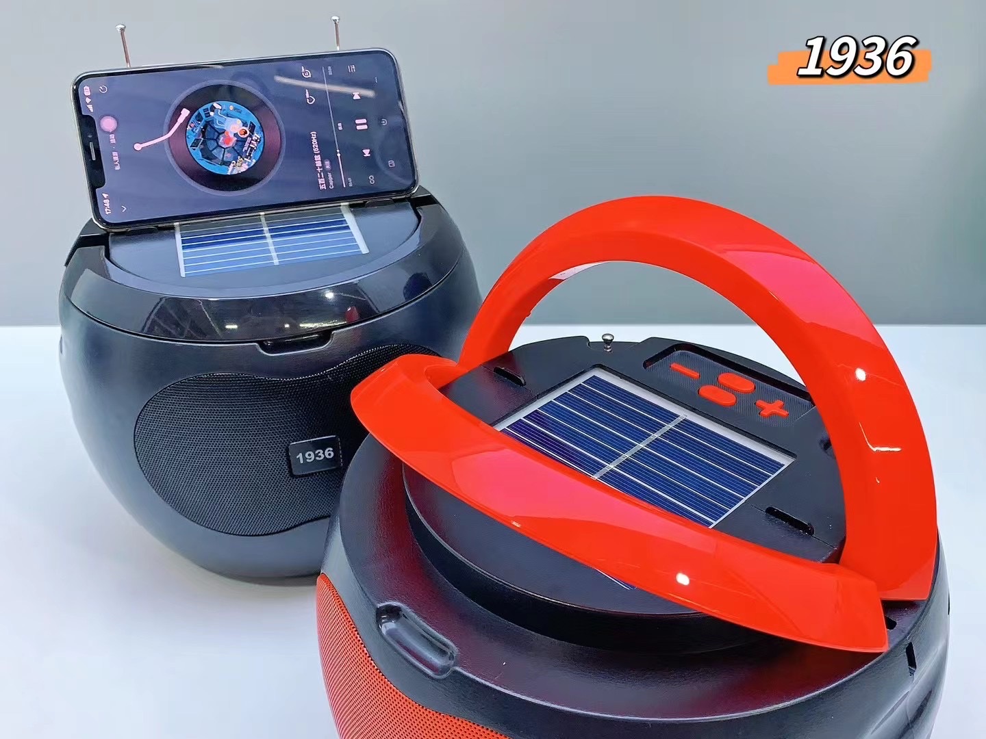 New African Hot Backpack With Solar Outdoor Backpack Wireless Bluetooth Speaker 1936