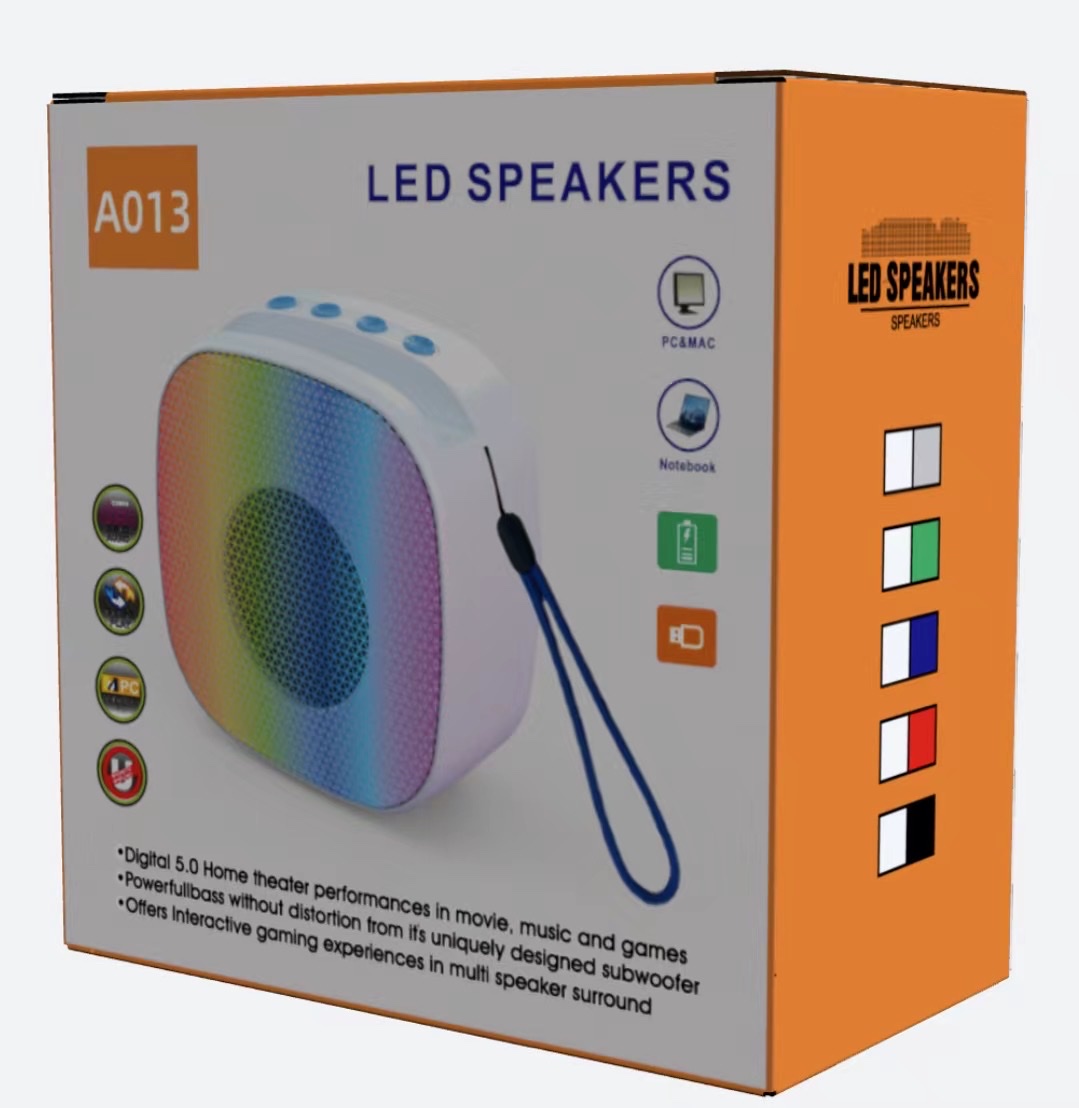 Best-Selling Mobile Phone Stand With Light Portable Wireless Bluetooth Speaker Computer Speaker A013 details Picture