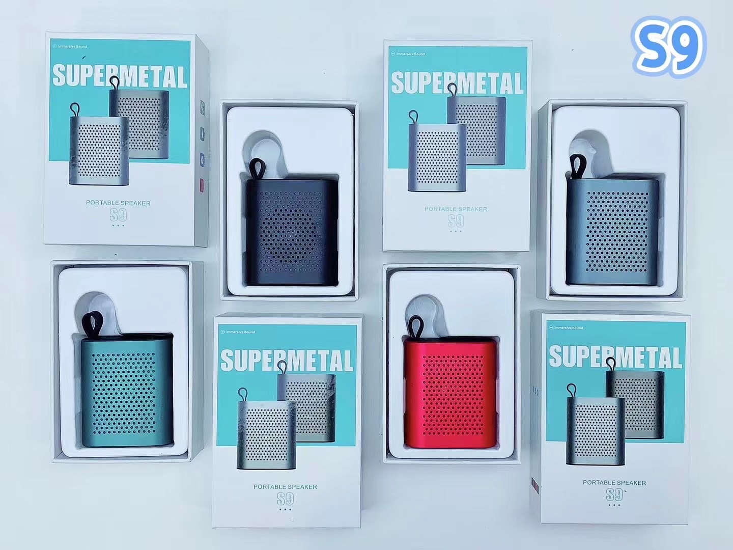 The New Hot S9 Aluminum Alloy Bluetooth Speaker undefined