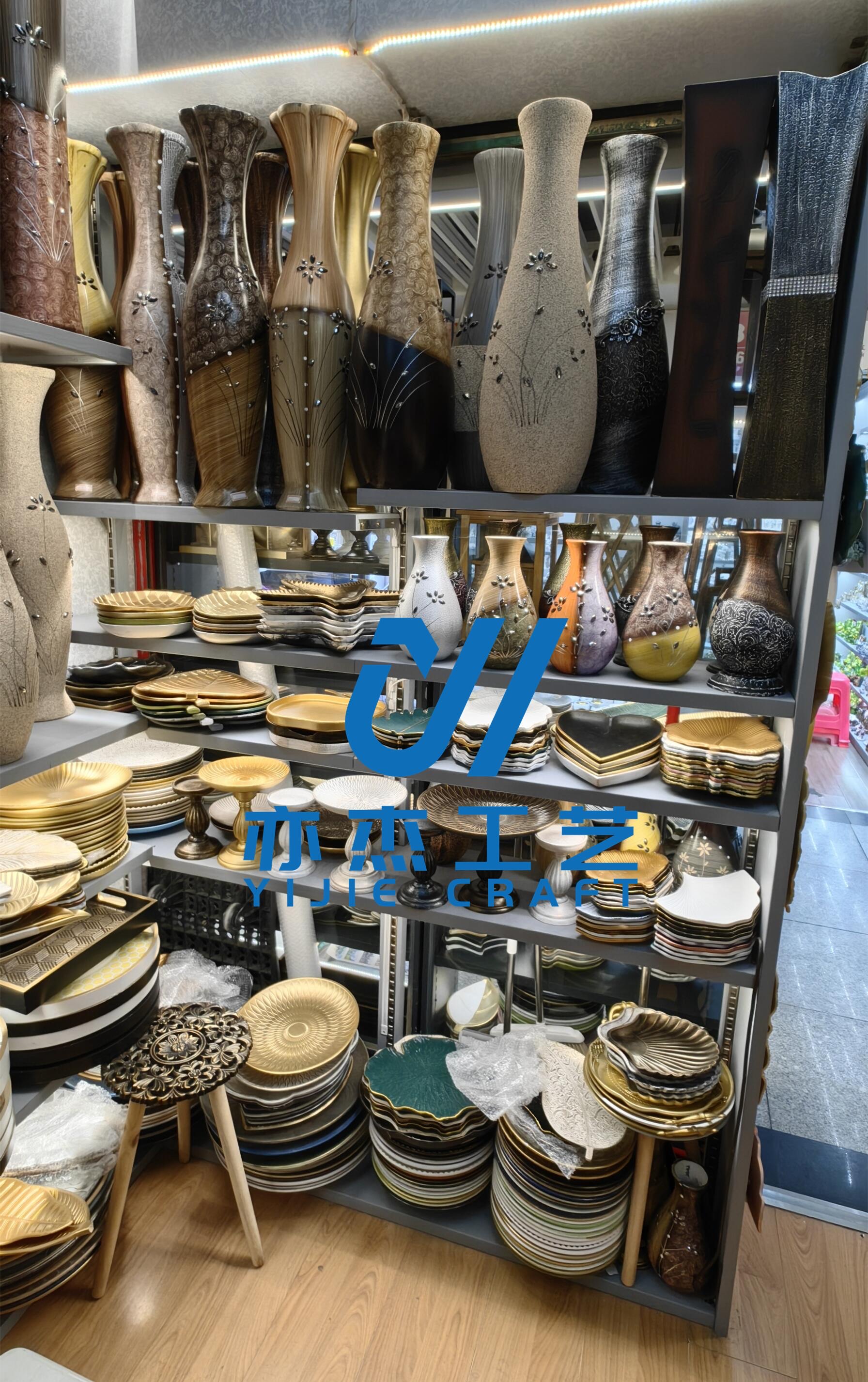 木制花瓶纯手工贴砖工艺MDF密度板材质支持来样定制不可水洗和放鲜花可搭配一些干花藤条来搭配玄关卧室和客厅花瓶摆件详情图4