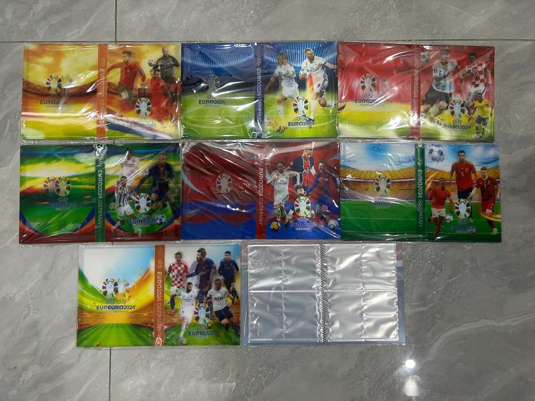 卡片收集卡册 收集卡片 9格4格Pokémon小精灵收集卡册足球手机卡册卡片细节图
