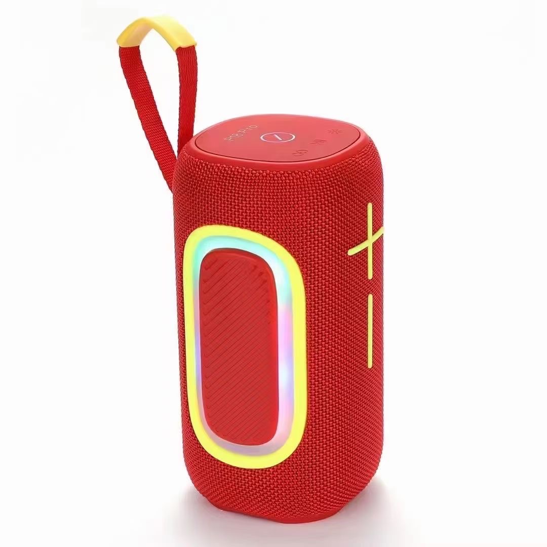 New fabric best-selling wireless Bluetooth speaker with RGB light Bluetooth speaker detail image 5