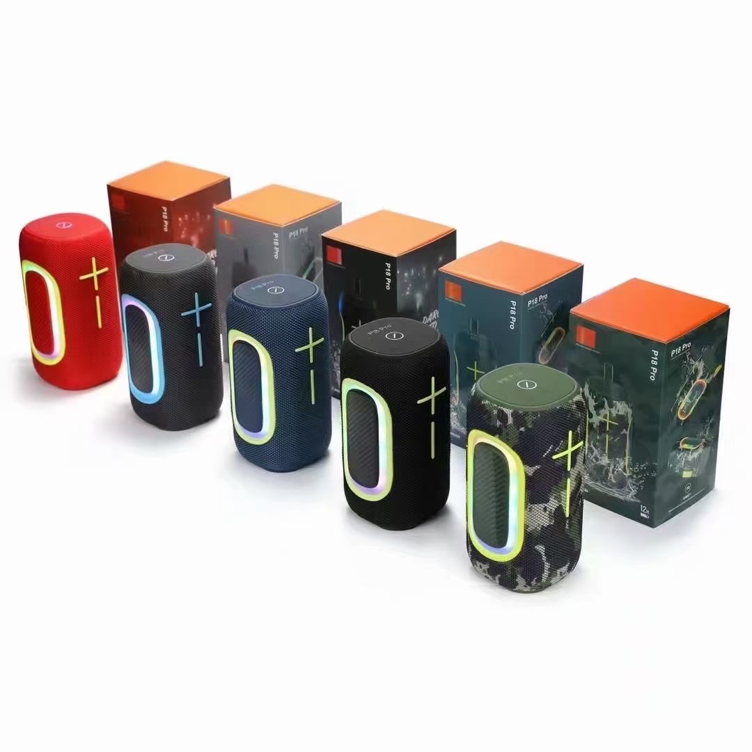 New fabric best-selling wireless Bluetooth speaker with RGB light Bluetooth speaker Application Scenario