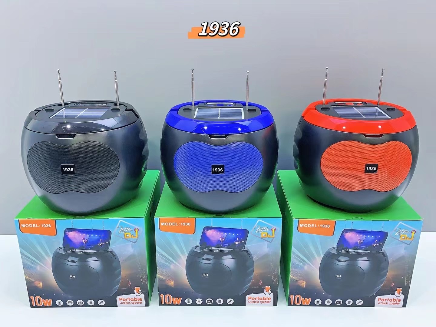 New African Hot Backpack With Solar Outdoor Backpack Wireless Bluetooth Speaker 1936 details Picture
