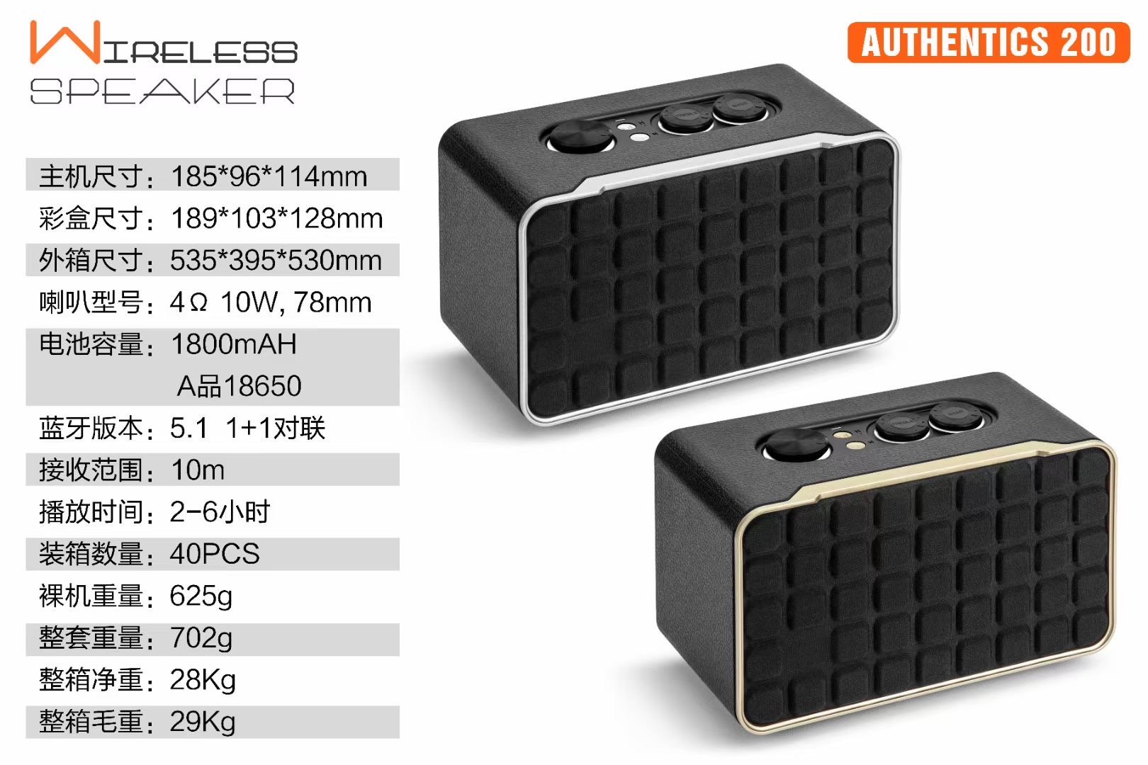 The New Retro Bluetooth Speaker For Camping Outdoors Beats The Value Authentics 200