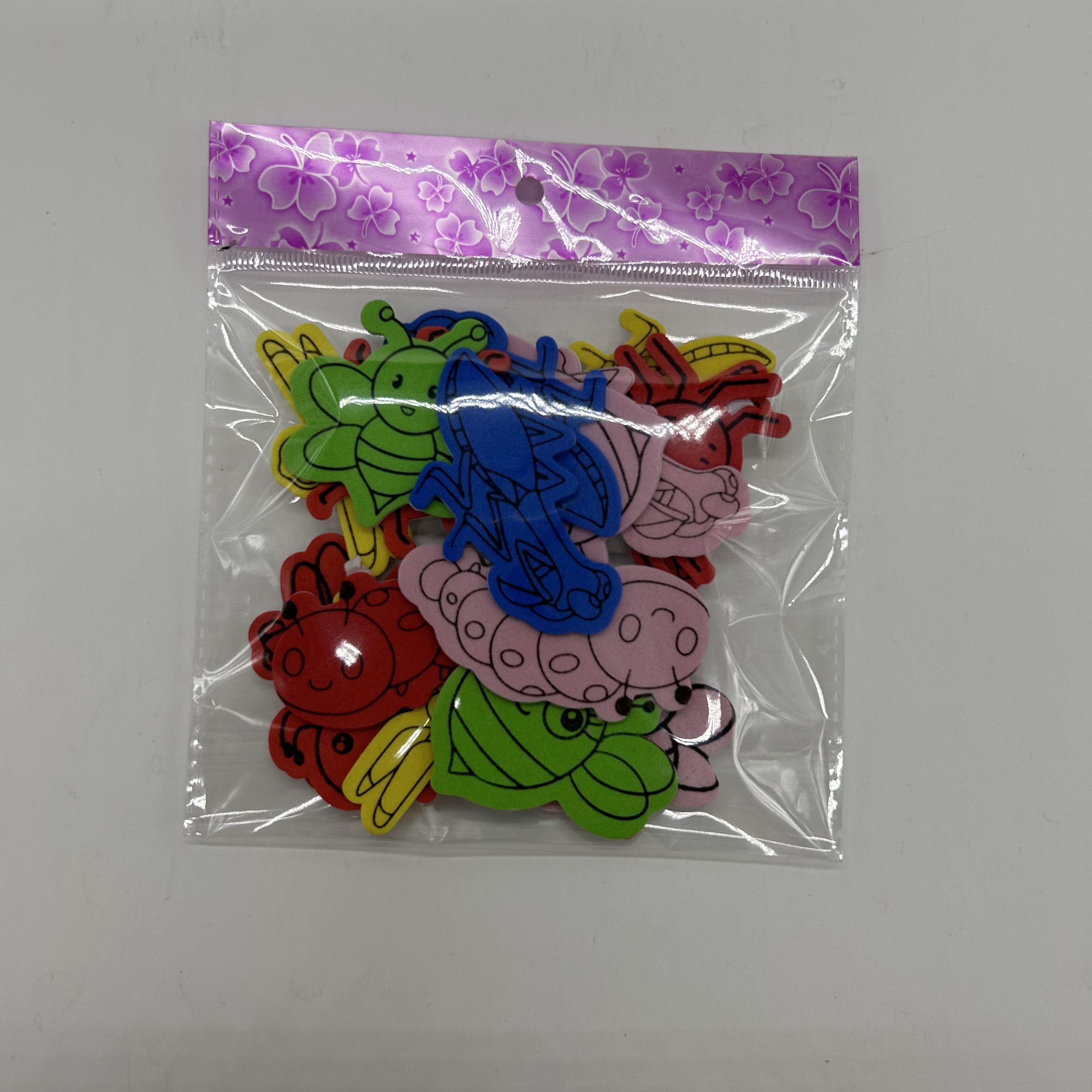 EVA adhesive patch, numbers, letters, animals, insects, small flowers detail image 6