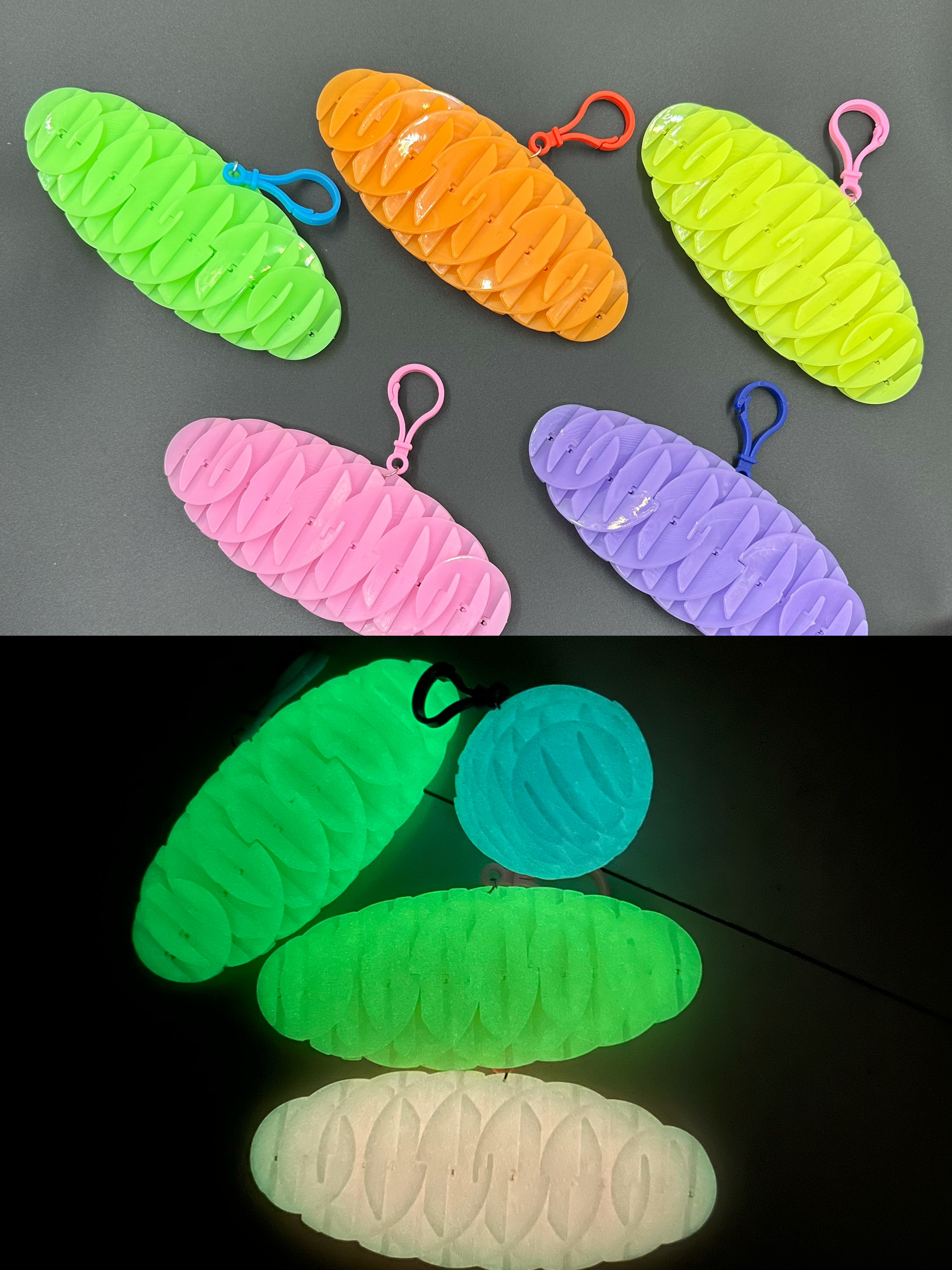 新款解压弹力网玩具 网红3D打印跨境弹力网萝卜家族 抓不住伸缩网儿童玩具详情图3