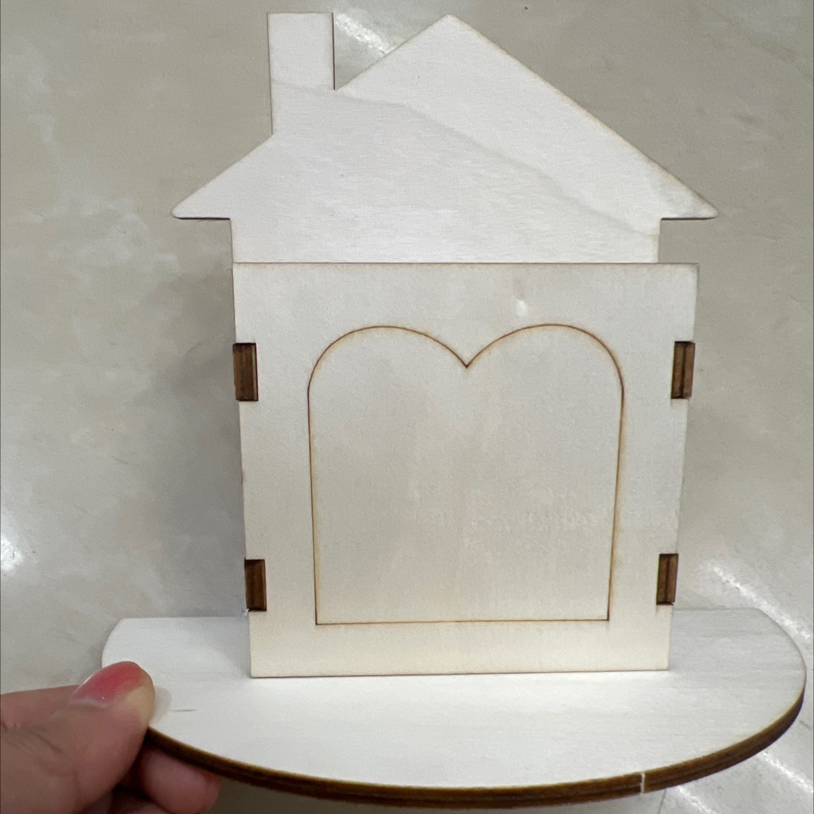 房子笔筒DIY儿童玩具人物 木制工艺品 瑞义玩具 木制 1  儿童玩具 