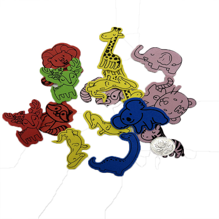 EVA adhesive patch, numbers, letters, animals, insects, small flowers details Picture