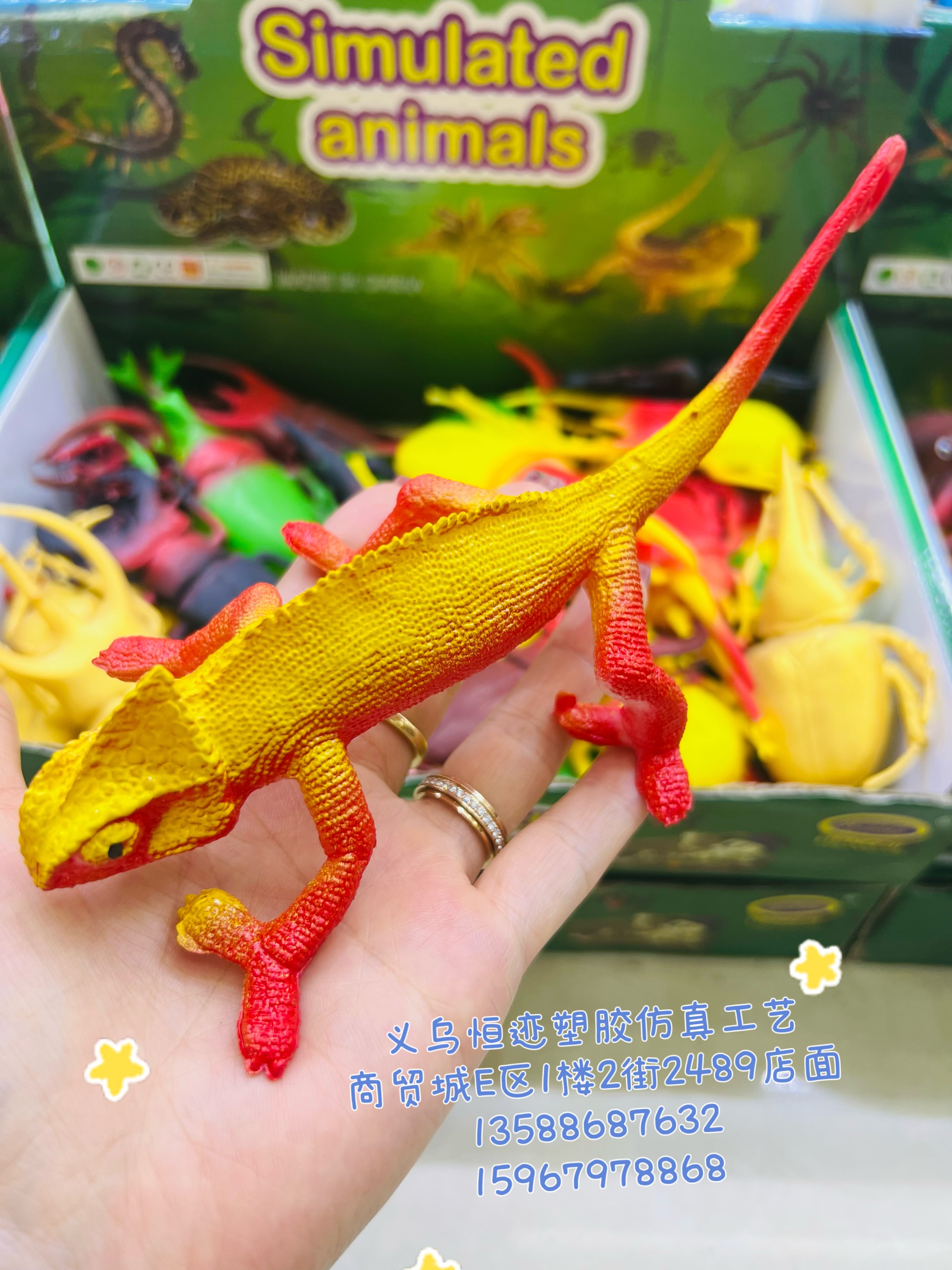 软胶仿真变色龙动物模型儿童玩具玩具详情图4