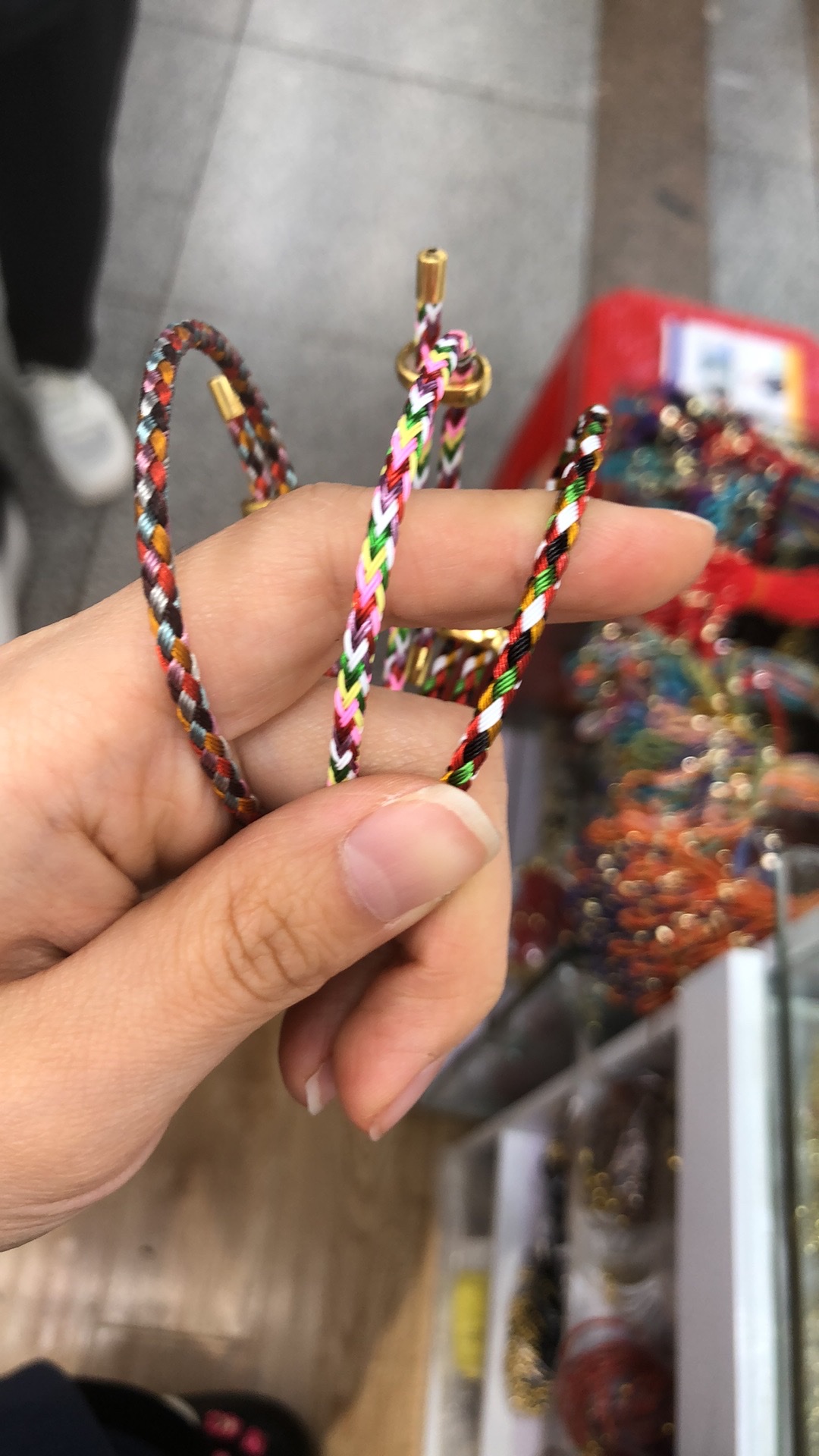 8字抽拉手绳手链首饰手串Diy手串手链几十色详情图8