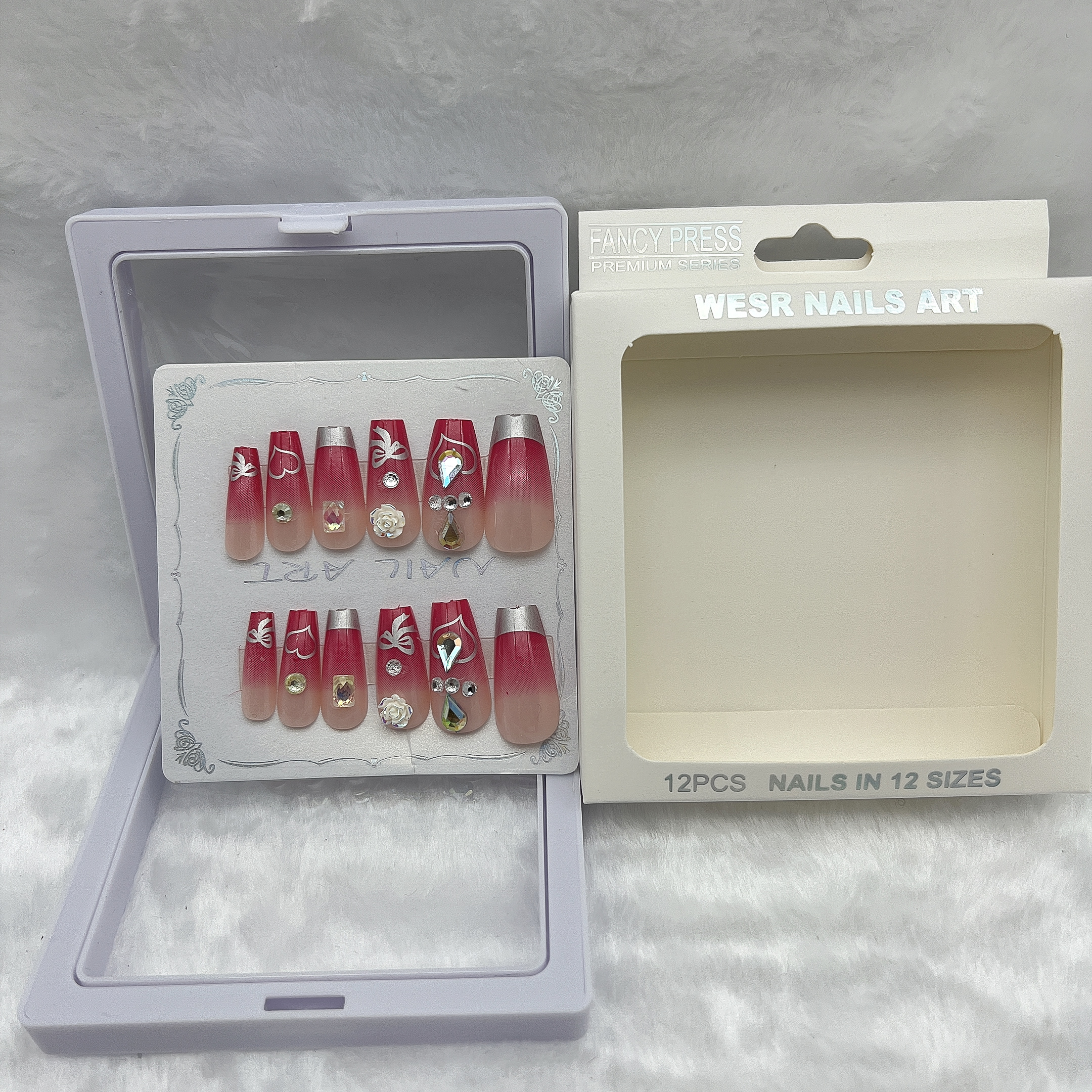 Professional nail art tool set, full set of false nail trimming nail clips, nail clippers, dead skin clippers, innovative nail art design, brand-new upgraded version Item Picture
