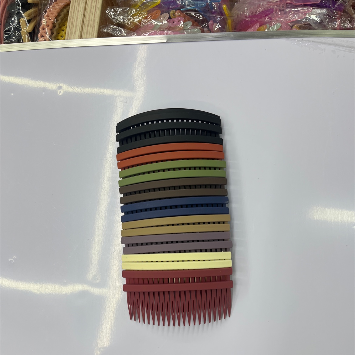 20齿橡皮插梳头饰详情图2