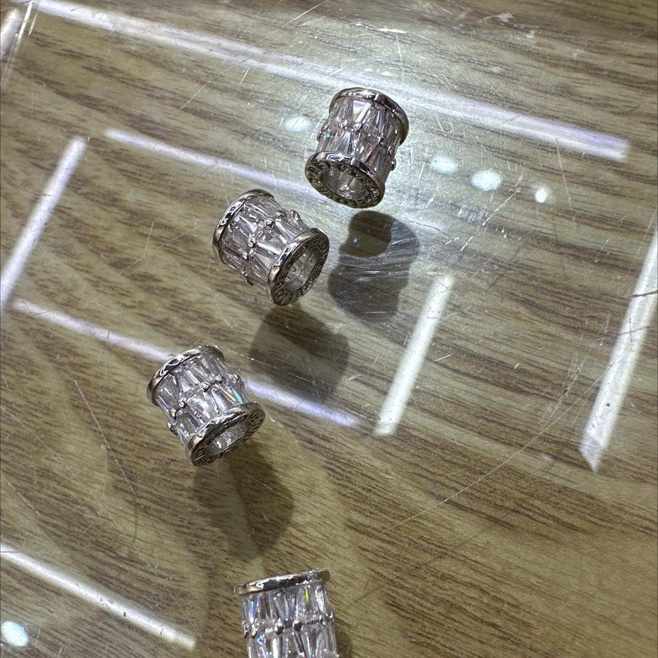 铜镀金饰品饰品配件隔珠
