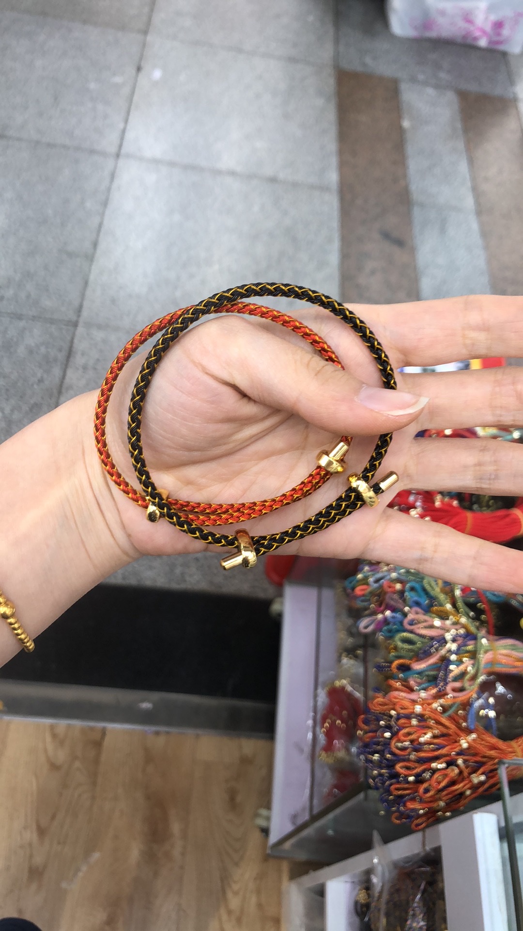 8字抽拉手绳手链首饰手串Diy手串手链几十色详情图9