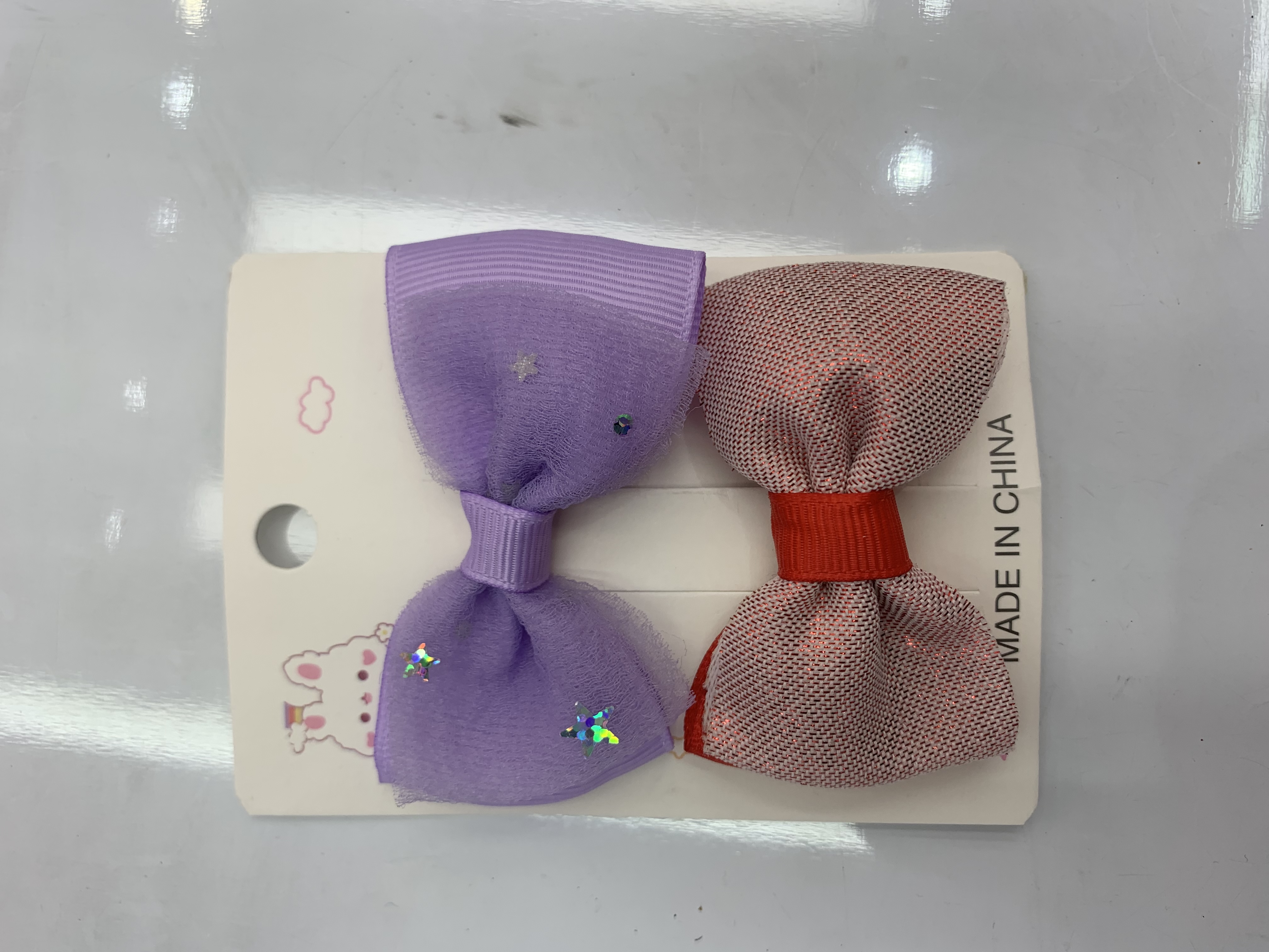 2023年新款韩版时尚对夹，网红对夹边夹发饰夹子套装，2个一卡厂家直销批发零售，价格实惠，颜色选6色，混色混款可以选01细节图