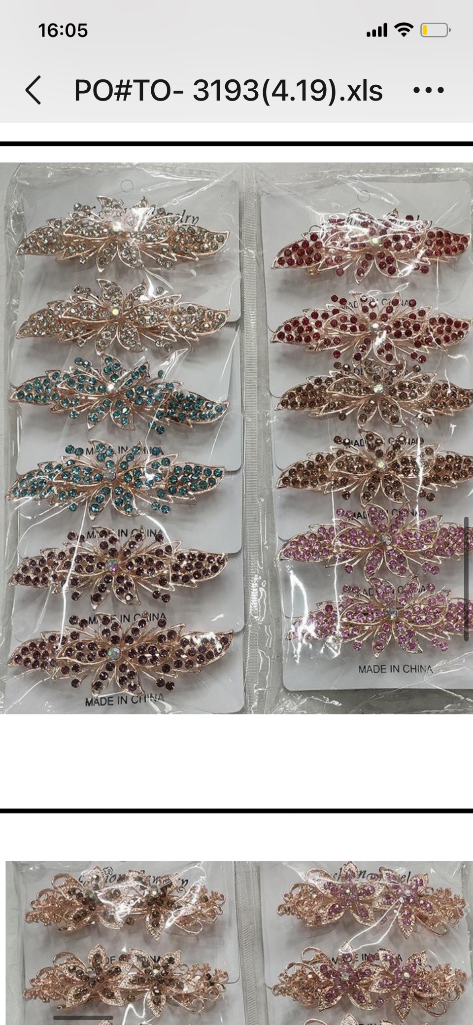 Children's hairpins, straight hairbands, women's summer retro hairpin headwear, simple and cute, long-lasting and secure without damaging hair quality details Picture