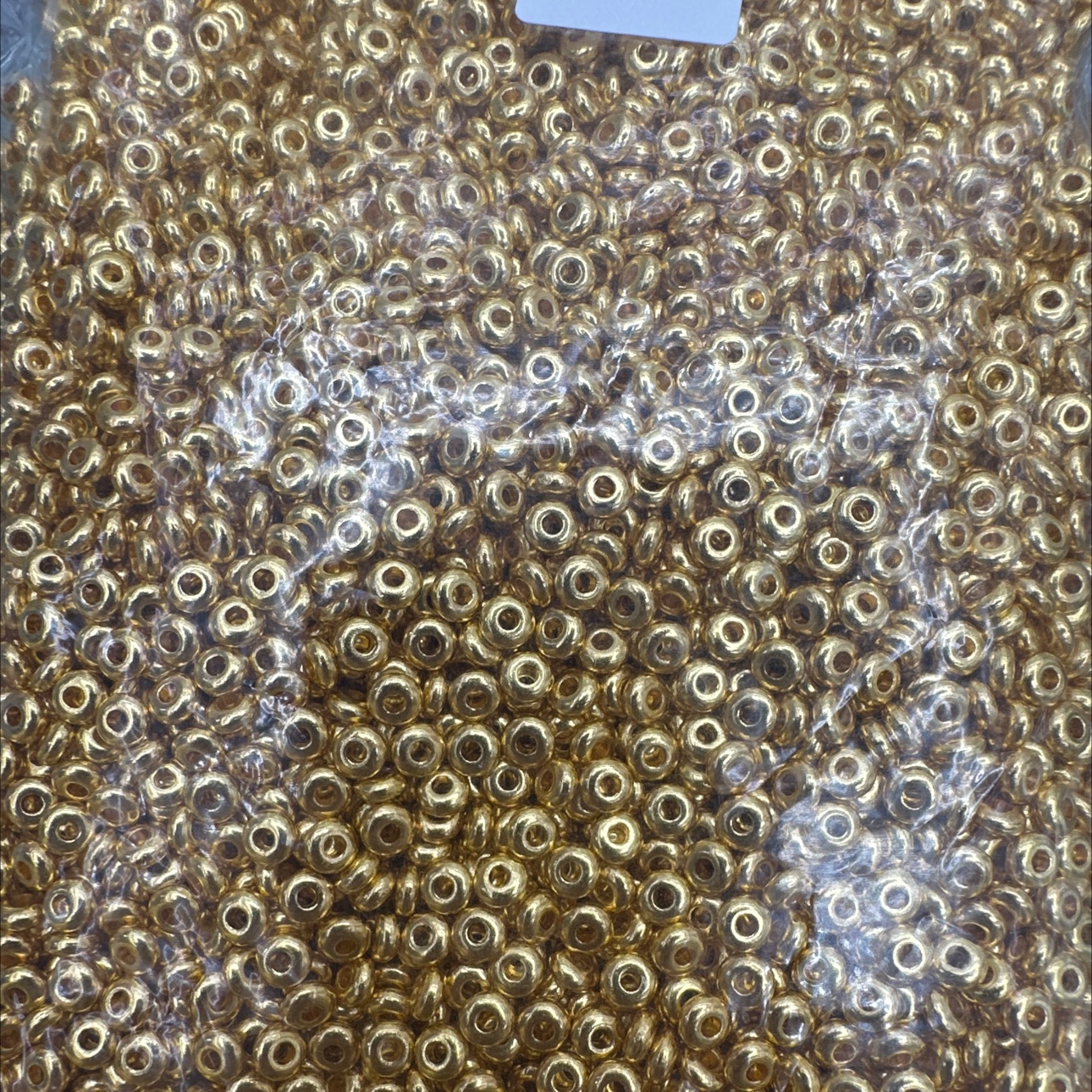 小圆片隔珠隔片垫片手串项链diy手作饰品配件散珠手工编织材料合金配件合金配件饰品配件产品图