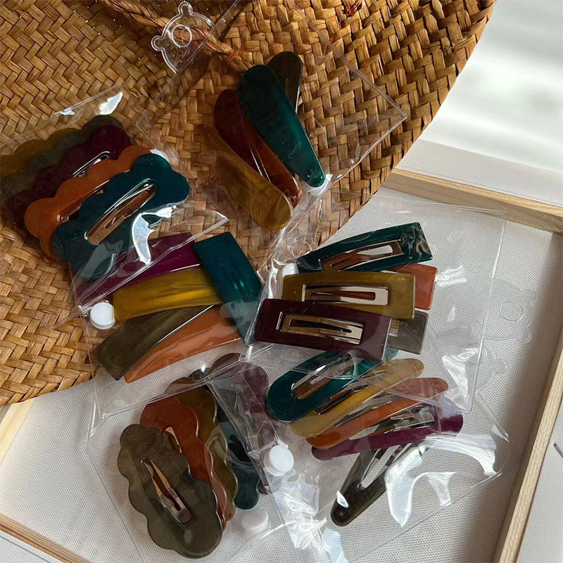 Hanfu headwear and hair accessories set for girls, exquisite hair clips, headwear accessories, ancient-style hair accessories, Hanfu accessories, hair accessories, headwear sets, national trend series Specification image