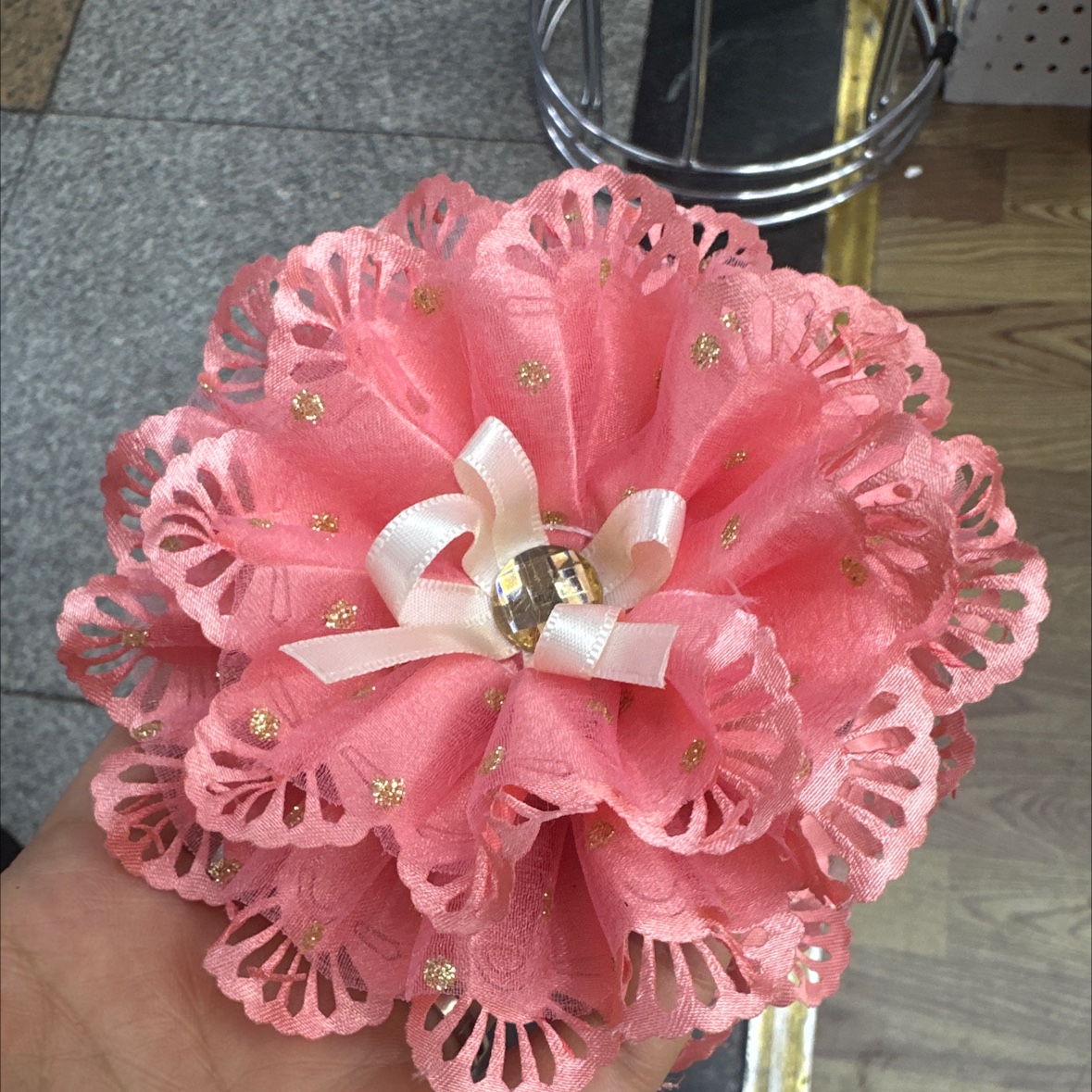 成人发夹，最新款阿拉伯发夹小雨点饰品夹子