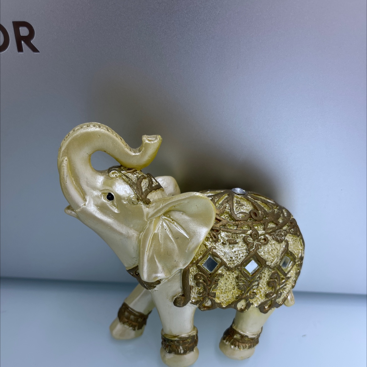 萌粒创意树脂工艺品摆件 大象装饰品 儿童玩具可爱卡通形象 安全无毒环保材质