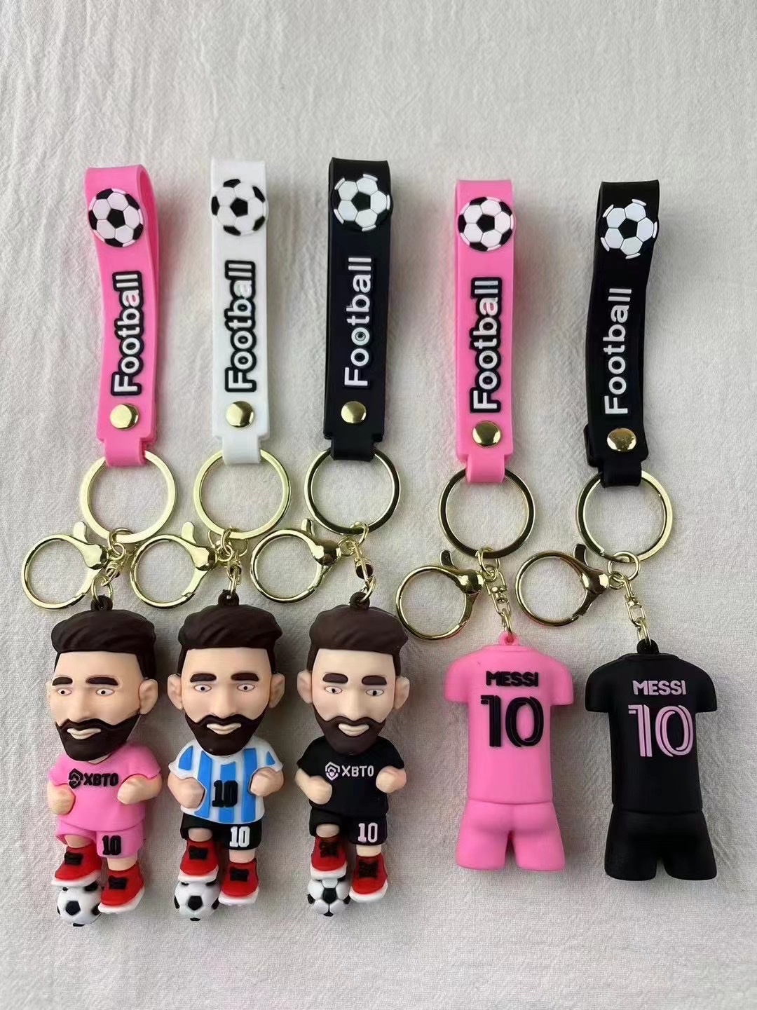足球挂件钥匙扣钥匙扣挂件钥匙扣配件详情图2