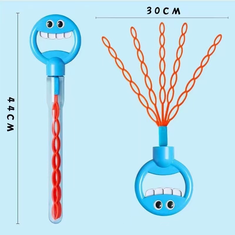 五爪泡泡机儿童手持32孔泡泡棒女生泡泡水补充液吹泡泡玩具儿童节