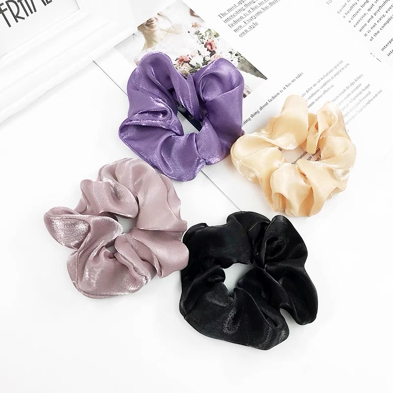 流行时尚发圈发帽发带时尚百搭子明头饰发饰白底实物图