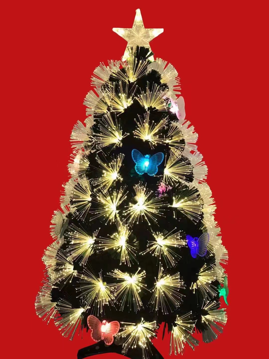 圣诞节日装扮必备 圣诞花木质挂件 节日气氛布置 圣诞礼品蝴蝶结 美观耐用圣诞细节图