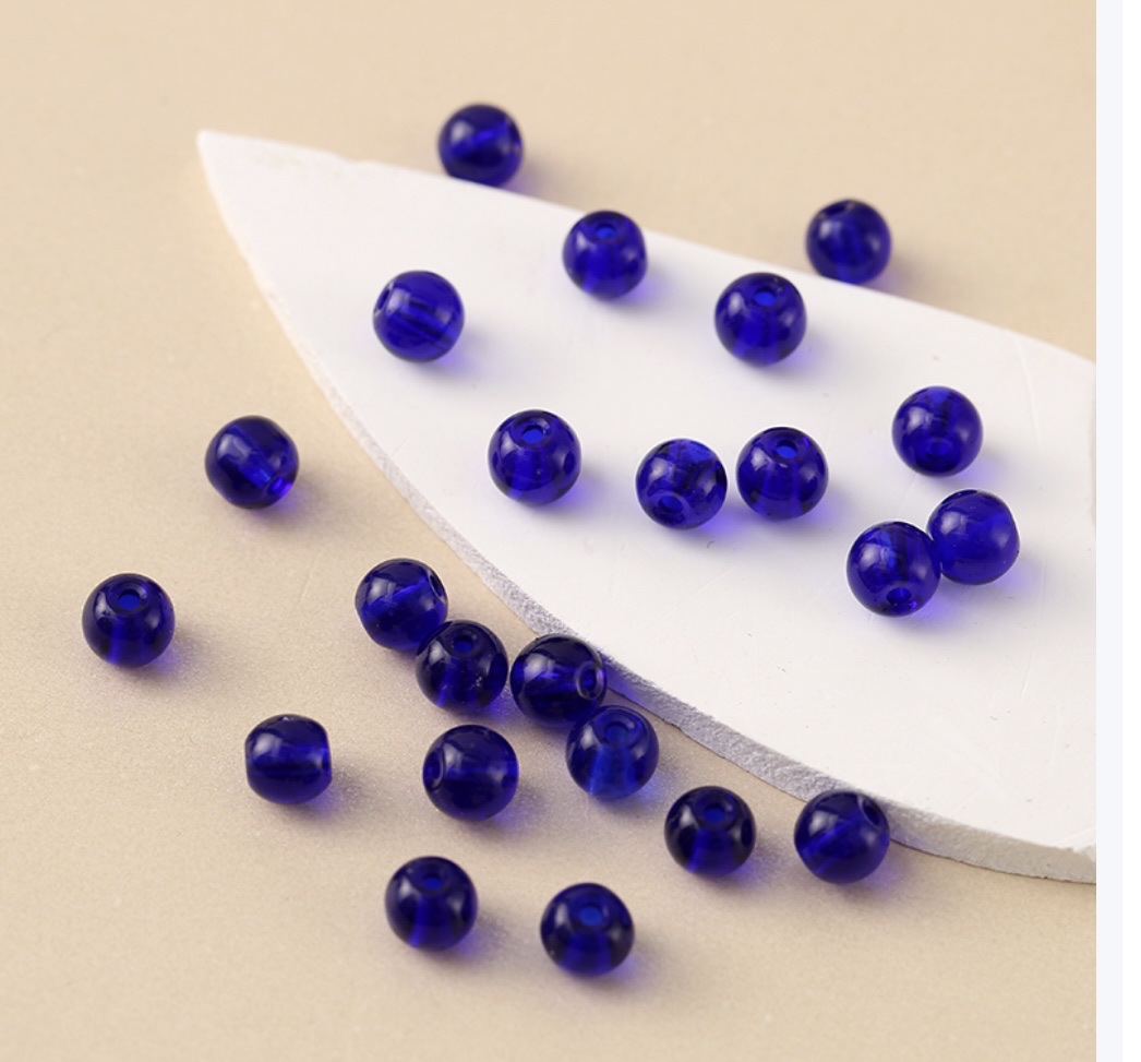 水染玻璃珠 时尚潮流休闲百搭个性韵彩珠饰-011细节图