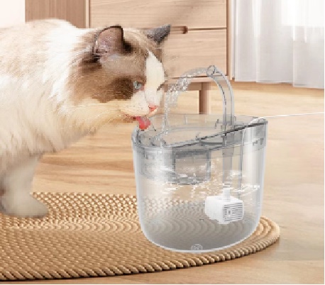 猫咪饮水机不插电水泵智能感应循环滤芯自动器流动水龙头宠物用品