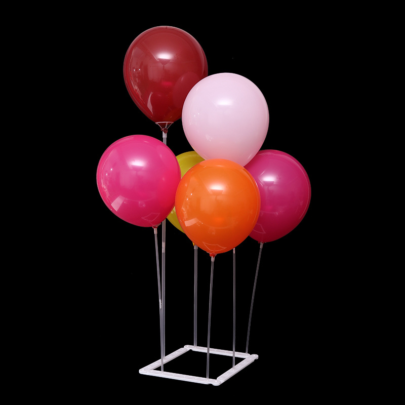 爆款新款网红气球立柱套装 气球杆支架 高强度气球棒 儿童派对装饰气球配件 气球塑料管稳固耐用