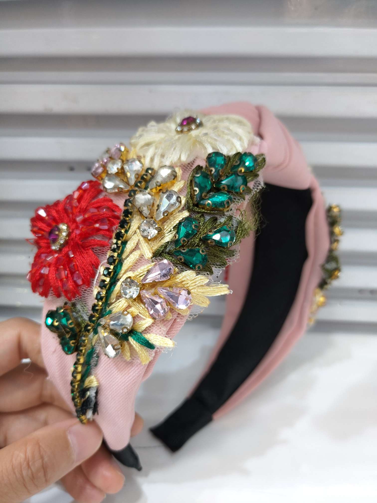 头饰时尚潮流发箍经典流行布艺打结头箍高档发夹厂家直销发箍女孩发箍