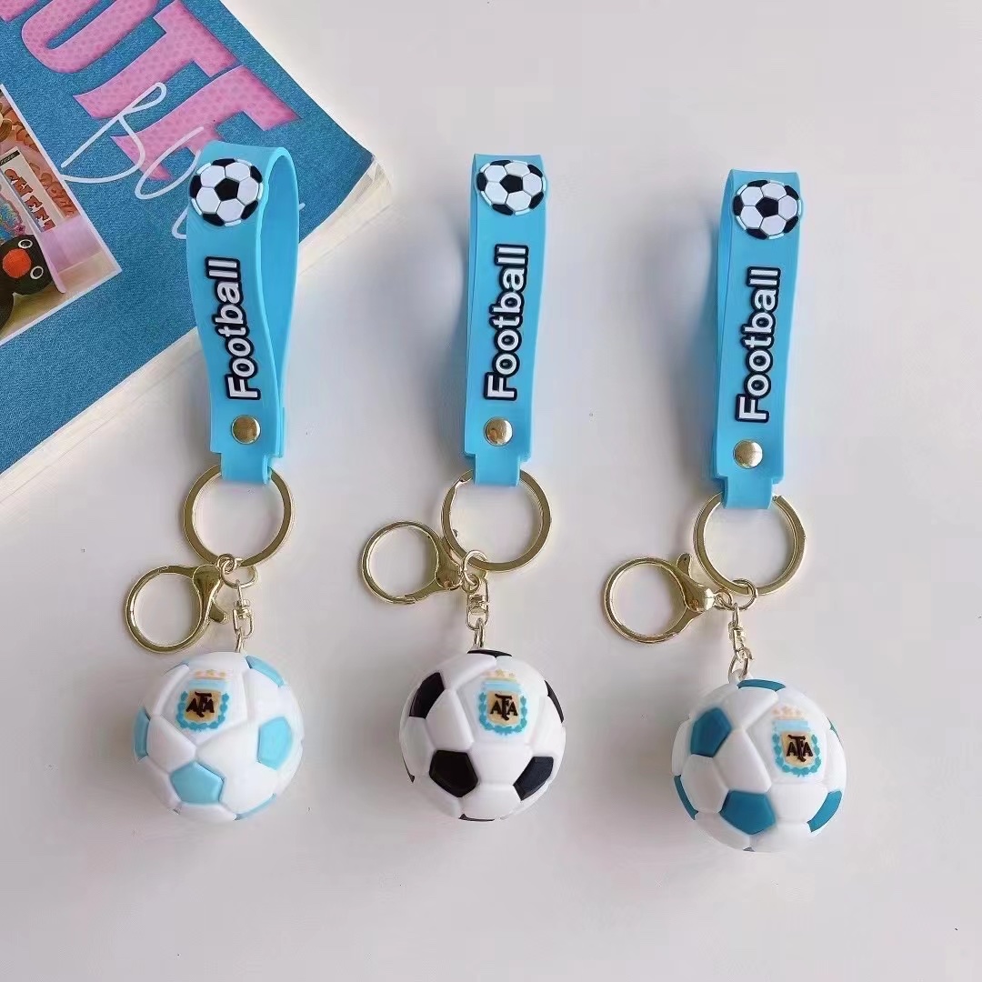 足球挂件钥匙扣钥匙扣挂件钥匙扣配件详情图4