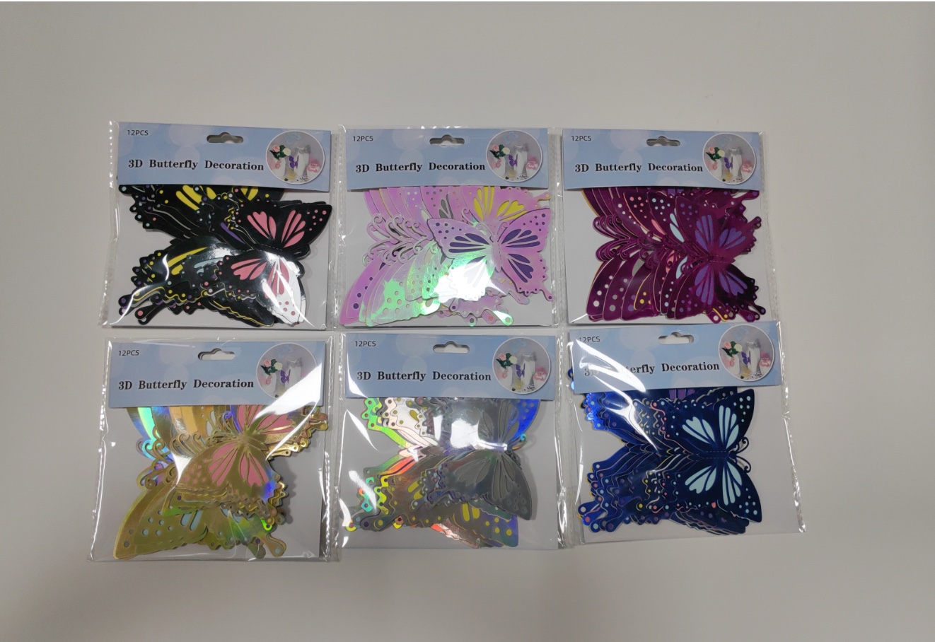 A must-have butterfly-shaped sticker for wedding celebrations to create a romantic atmosphere detail image 6