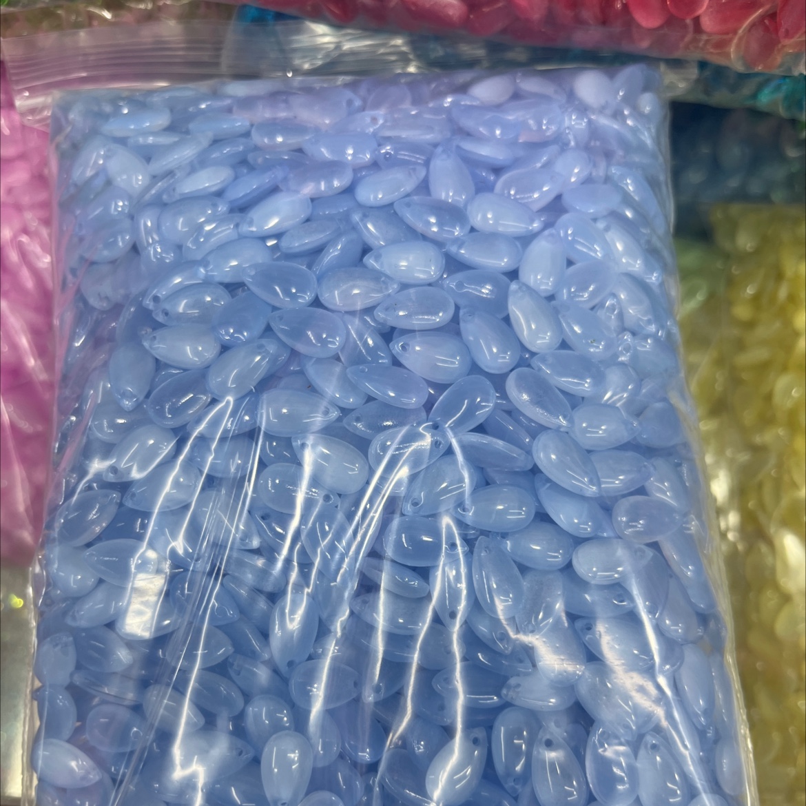 珍珠饰品配件 精美树脂配件 合金配件精选 配件树脂工艺 手工DIY首饰材料小水滴