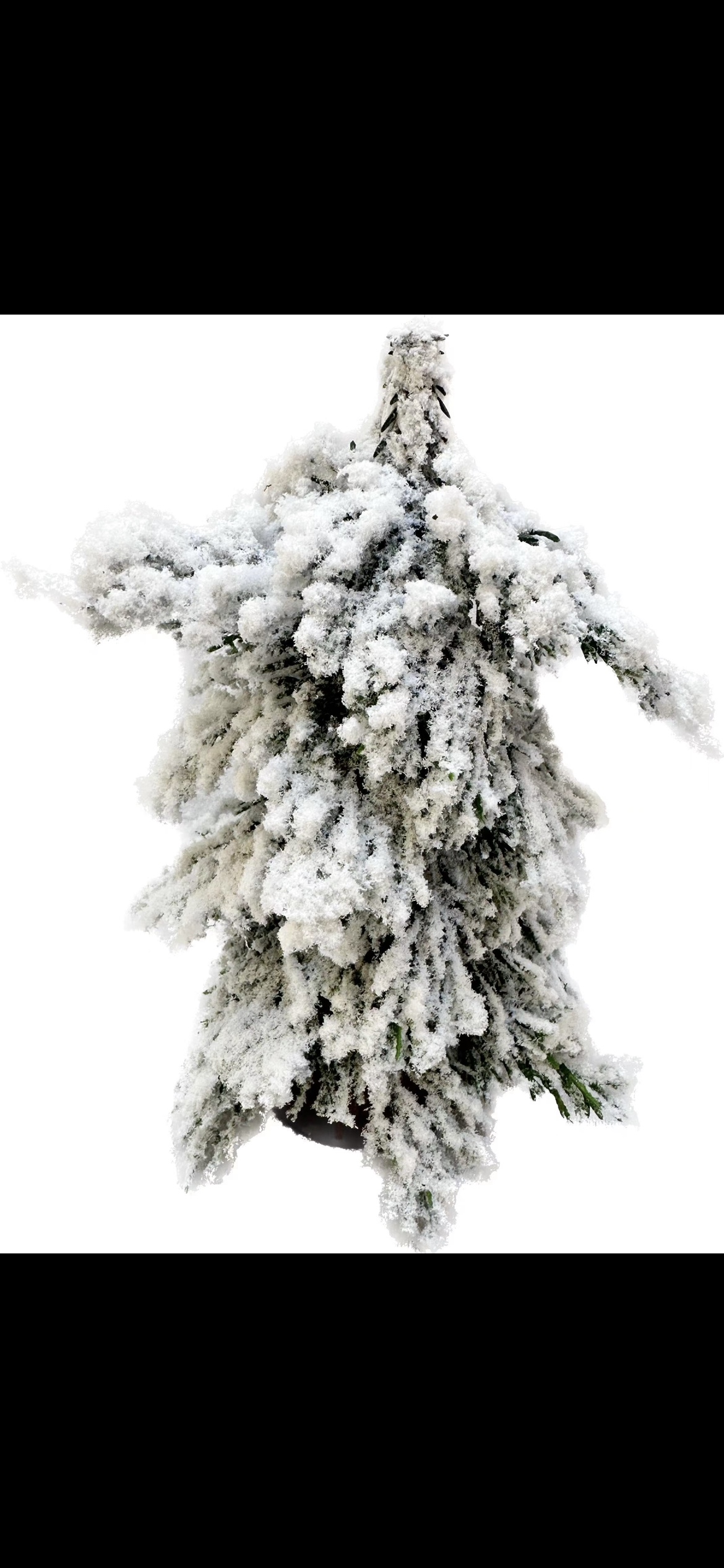 The PVC Christmas tree is of moderate height. It is a festive gift decoration, indoor and outdoor hanging ornaments, hairpin decoration, Christmas tree set, and festive atmosphere arrangement details Picture