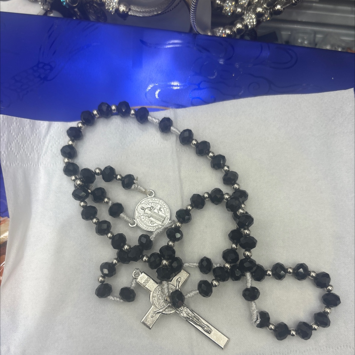 8厘水晶项链项链