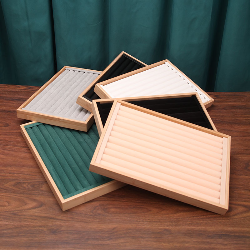 حاملات المجوهرات المصنوعة من الصوف الصوف من الصوف Specification image