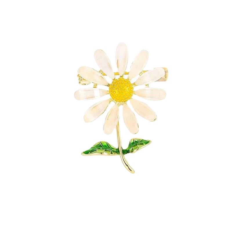 Factory direct sales of flower and plant brooches and corsages, clothing and accessories, imitation pearl corsages details Picture