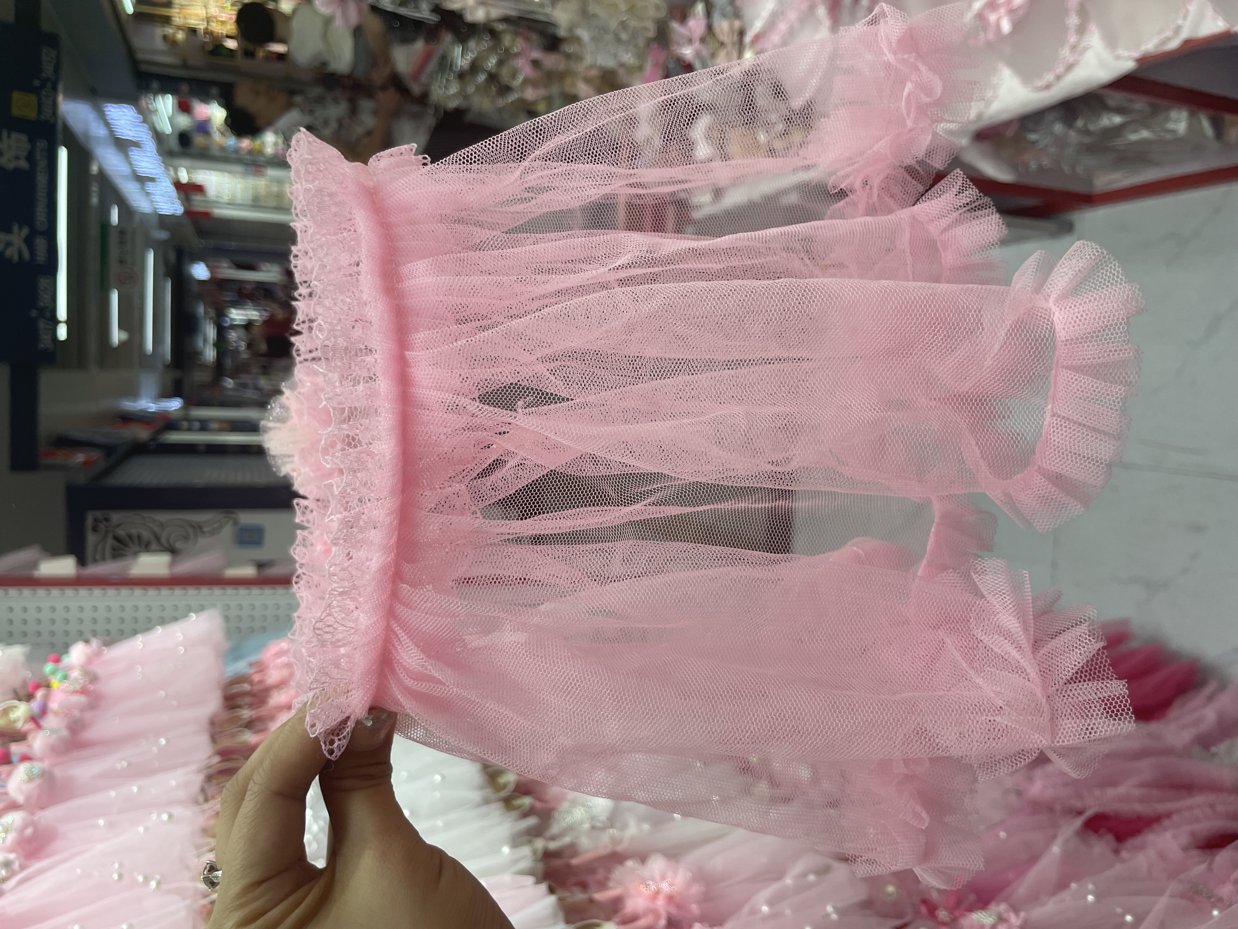 Crown headwear, children's hair flower, veil crown, baby girl crown, veil crown, little girl headwear, princess veil Application Scenario