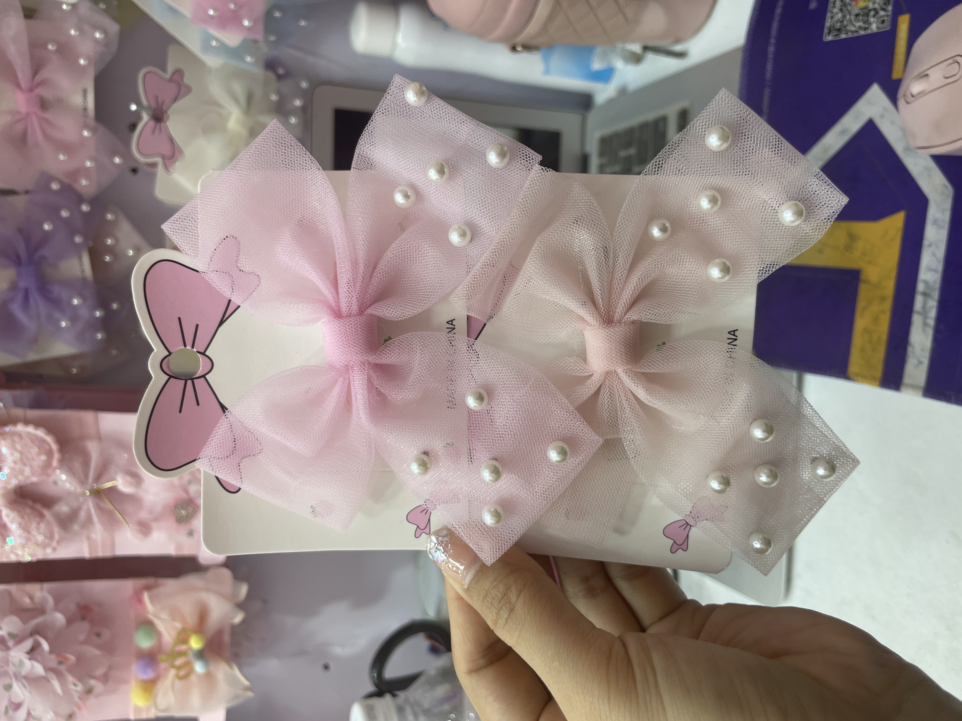 Bow headwear, children's little princess, forest-style fairy beauty, new hair clips, girls' broken hair clips, popular hair accessories, girls' headwear